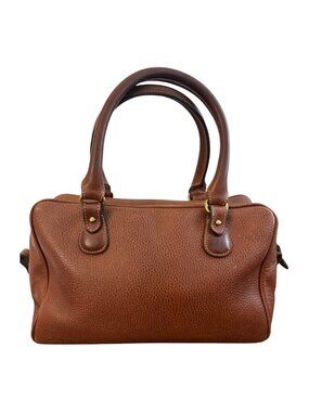 Vintage 90's Coach Sheridan Collection Wilmington Satchel Bag Pebbled Leather